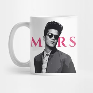 Bruno Mars Tribute - Bruno Michael Jackson Prince Kendrick Lamar Sza Ed Sheeran Music Lauryn Hill Anderson Paak Mug